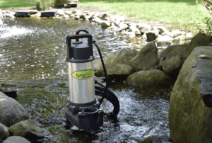 stainless steel waterfall and stream pump
